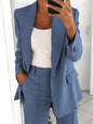 Pure Long Sleeveless Simple Draping Wide Leg Casual Suit See size chart under “more details” The Fashion Celestial