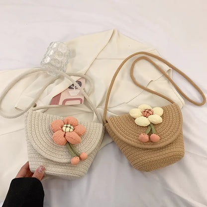 Cotton Weaving Messenger Bag