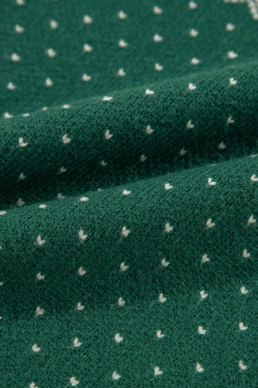 Christmas Snowflake Dotted Long Sleeve Sweater Shop Style & More | Fresh Looks, Everyday Deals & Free Shipping