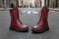 Women’s Chunky Heel Mid-Calf Dr. Style Boots – Large Size Fall & Winter Boot FitiqueFit