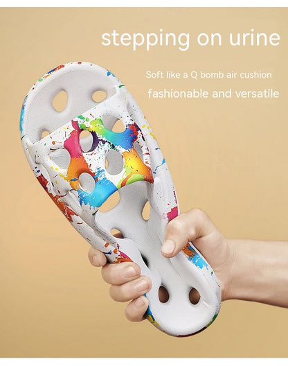 Plus Size Colorful Slippers See size chart under “more details” The Fashion Celestial