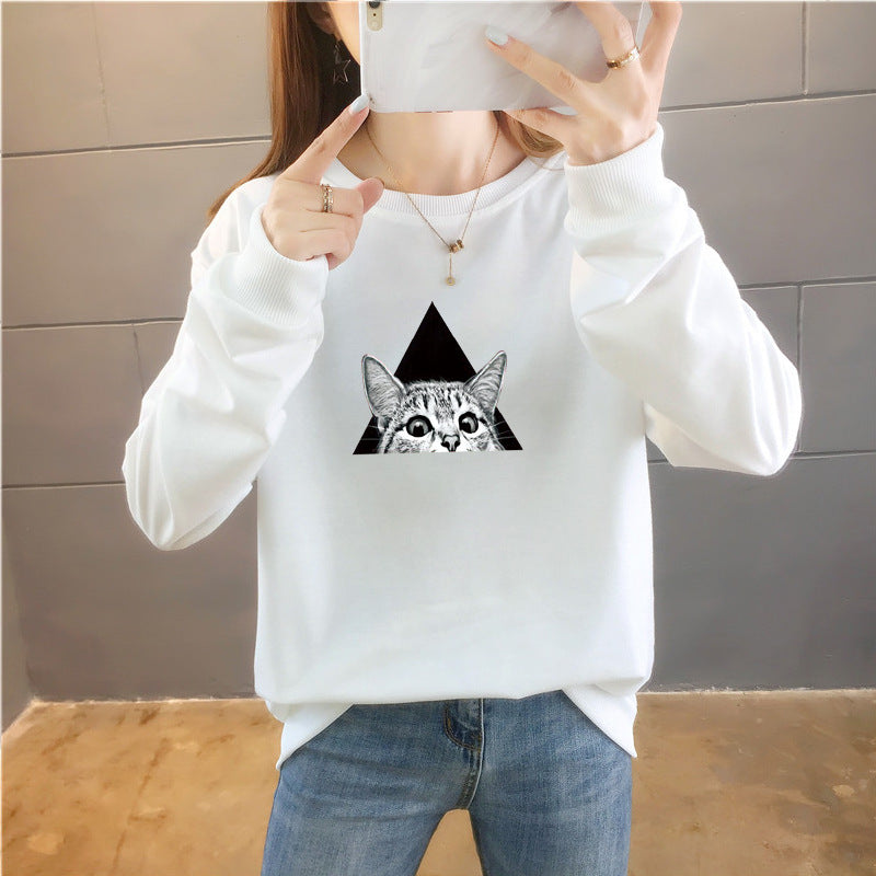 Cartoon Round Neck Top Trendy Plus Size Women's Clothing See size chart under “more details” The Fashion Celestial