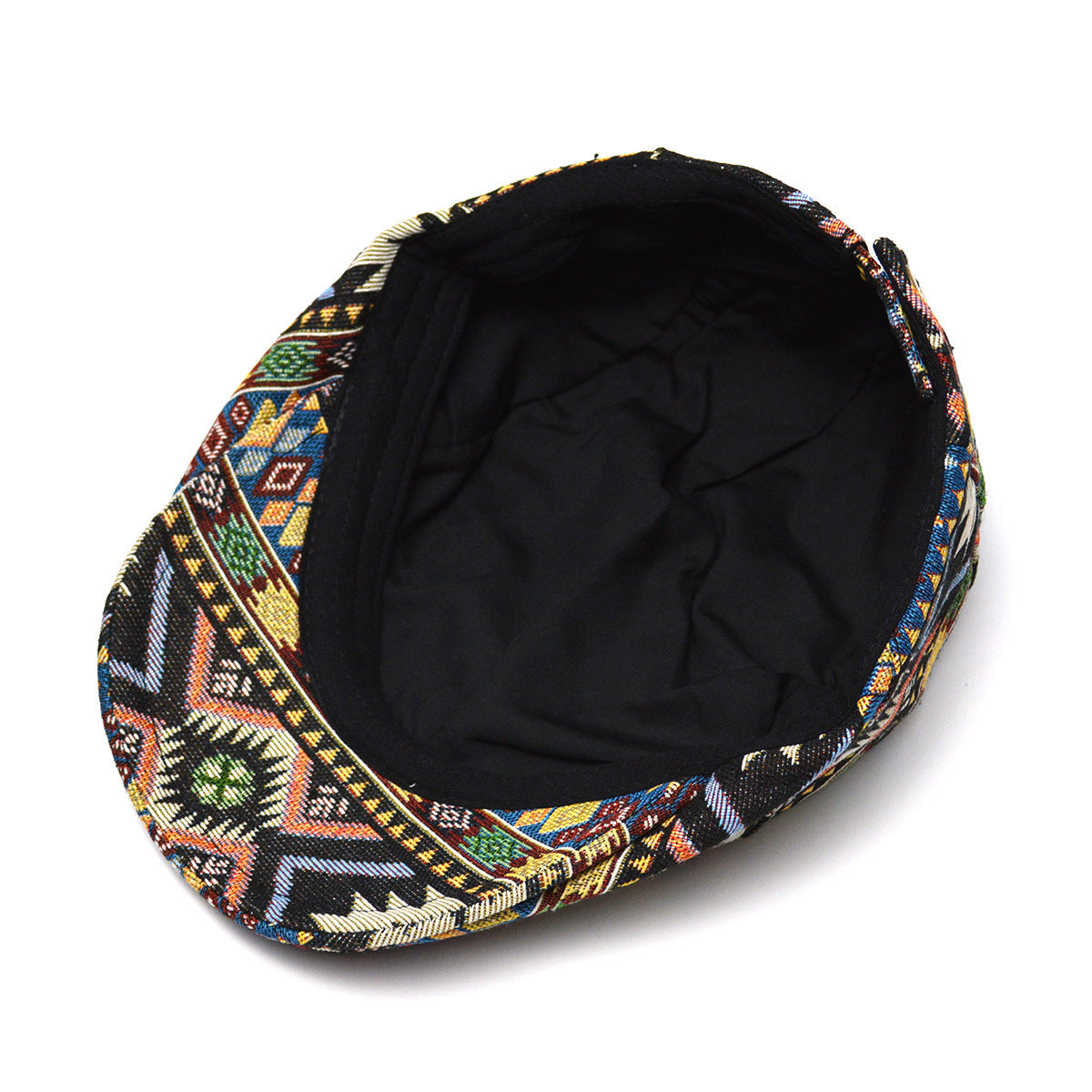 Women’s Retro Beret Hat – Chic British Style Ethnic Beret FitiqueFit