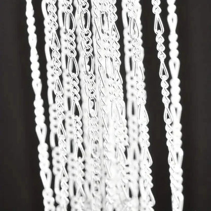 Exquisite Copper Necklace Chain, 16–30in Adjustable, 925 Silver Plated