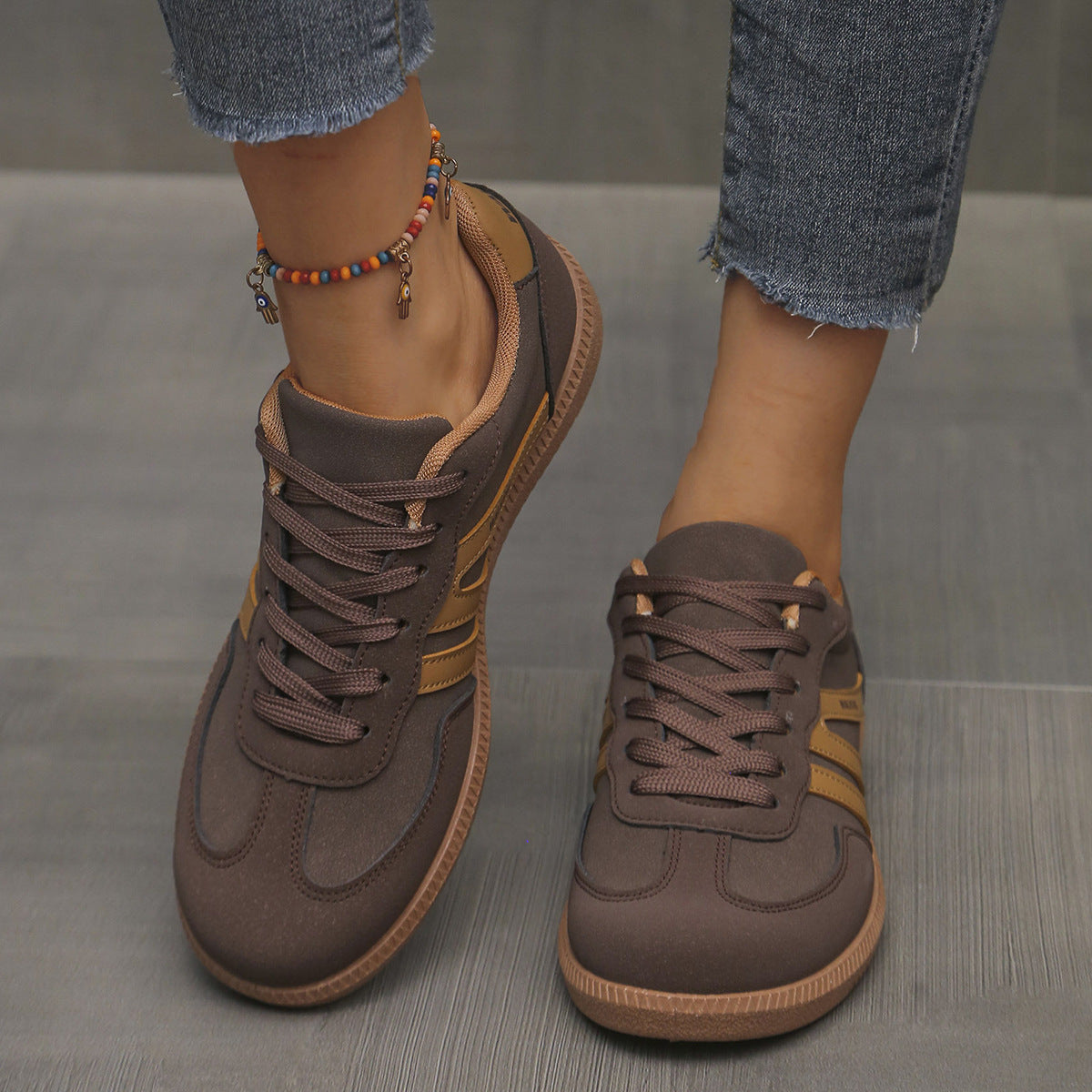 Lace-Up Low-Top Sneakers – 11 Colors EU 36–42 | Women's Training Shoes FitiqueFit