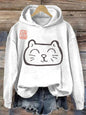 Women’s 3D Digital Print Hoodie – Casual Graphic Sweatshirt FitiqueFit