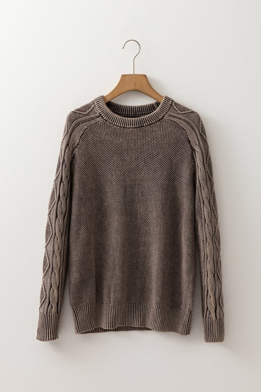 Cable Knit Long Sleeve Sweater Shop Style & More | Fresh Looks, Everyday Deals & Free Shipping
