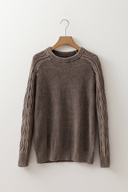 Cable Knit Long Sleeve Sweater Shop Style & More | Fresh Looks, Everyday Deals & Free Shipping