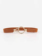 ElegantStyle Double Ring Buckle Elastic PU Belt – Adjustable Comfort Fit See size chart under “more details” The Fashion Celestial