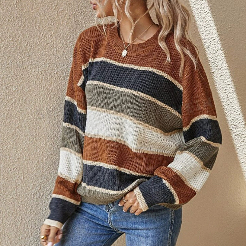 Women’s Striped Sweater FitiqueFit