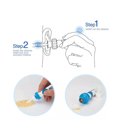 Safety Electric Cordless Vacuum Ear Cleaner Wax Remover Painless Cleaning Tool New Era Fashion LLc