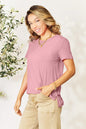 Basic Bae Full Size Round Neck Short Sleeve T-Shirt West2East Surf