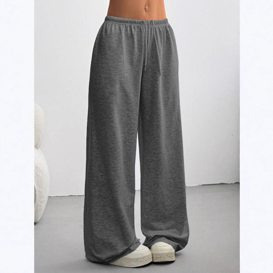 Minimalist Straight-Leg Drawstring Sweatpants – 6 Colors, S–2XL FitiqueFit