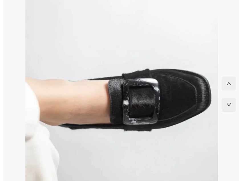 Vintage Square-Button Low-Cut Loafers — Women’s Elegant Slip-On Shoes FitiqueFit
