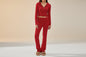 Women’s Knitted Hooded Two-Piece Set – Cardigan & High-Waisted Pants Suit FitiqueFit