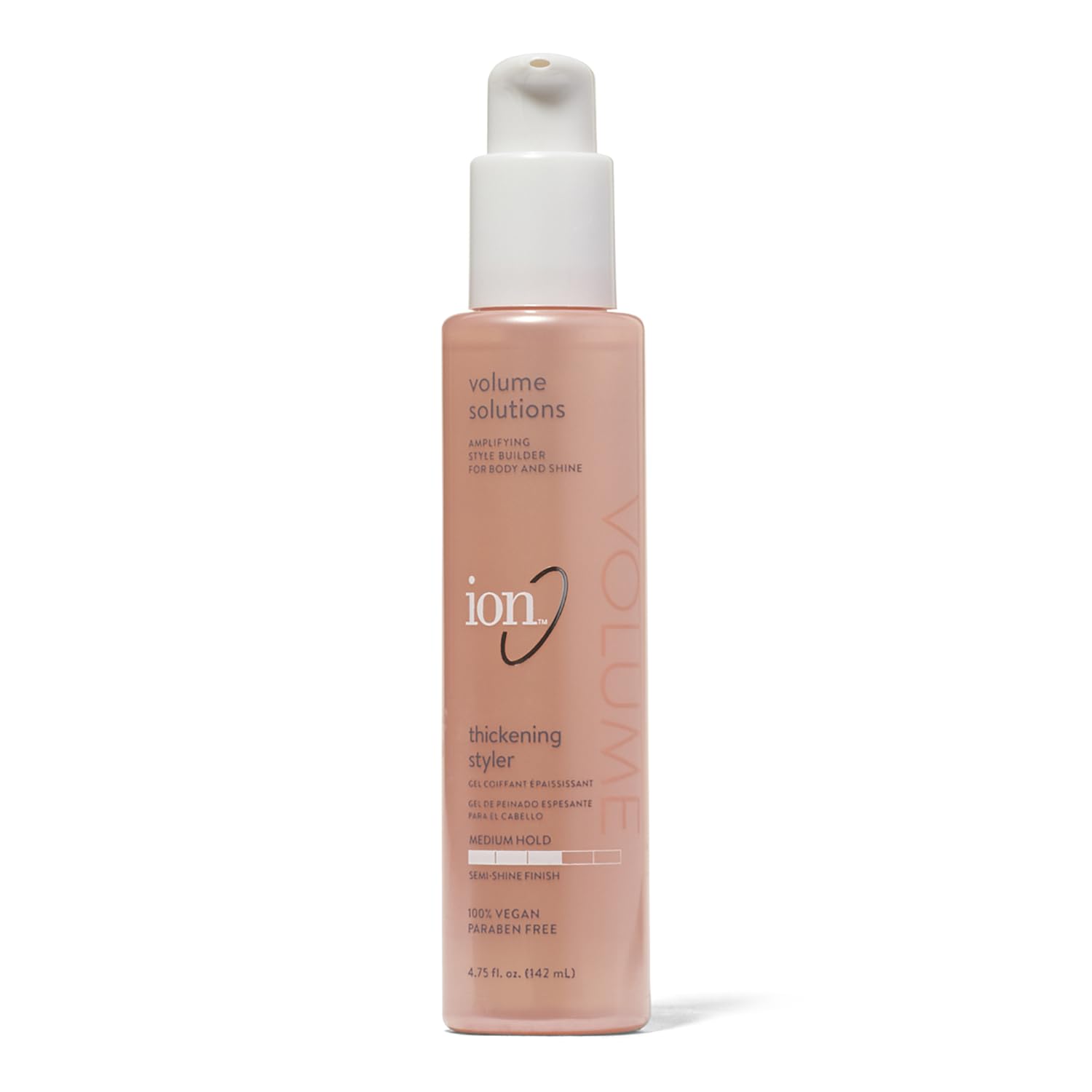 ion Thickening Styler Vegan Light Hold Flexible Control Adds Volume New Era Fashion LLc