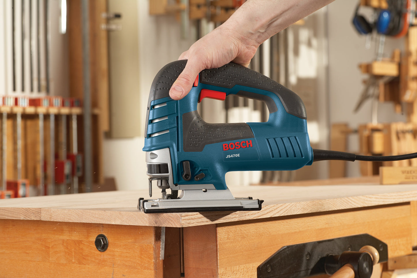 BOSCH JS470E 7.0 Amp Top-Handle Jig Saw VM Hardware