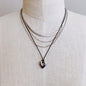 Perfectly Layered Heart And Chain Necklace Shop Style & More | Fresh Looks, Everyday Deals & Free Shipping