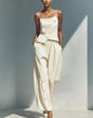 Women's Gold-Buckle Camisole & Pants Two-Piece Set FitiqueFit