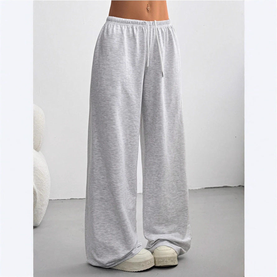 Minimalist Straight-Leg Drawstring Sweatpants – 6 Colors, S–2XL FitiqueFit