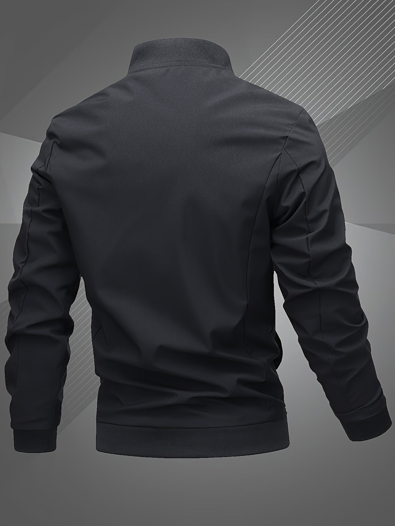Men'S Letter Embroidered Casual Bomber Jacket, Mens Winter Jackets And Coats, Fridays Items, Mens Gifts Ideas, Gifts for Men, Thermal Wear for Men, Christmas Gifts, Suitable for Everyday Life, Home, Outdoor, Work, And Leisure NovaCart