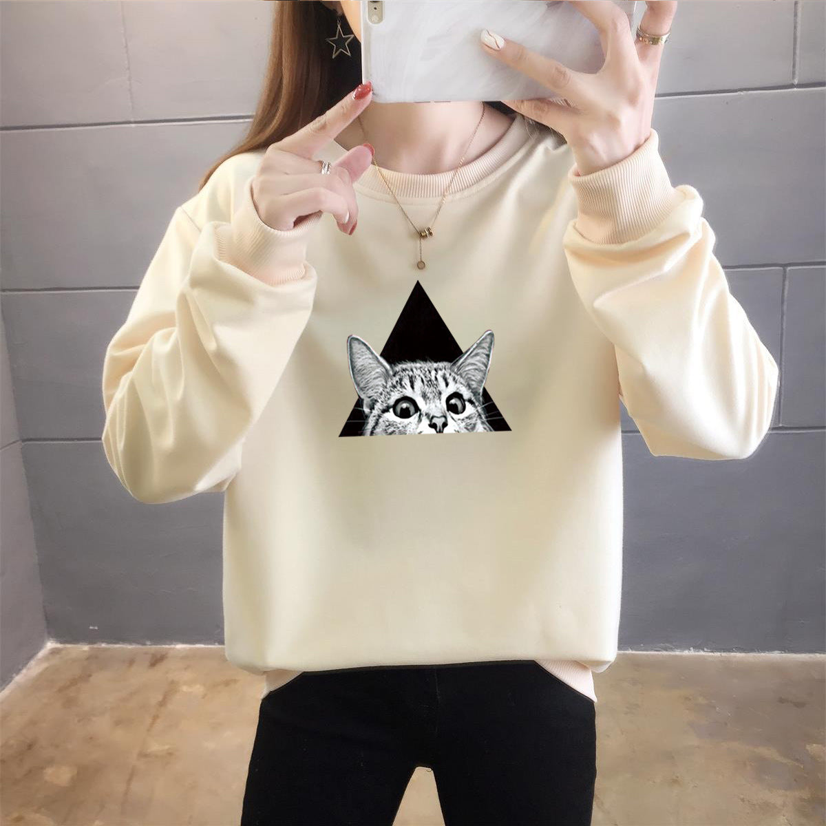 Cartoon Round Neck Top Trendy Plus Size Women's Clothing See size chart under “more details” The Fashion Celestial