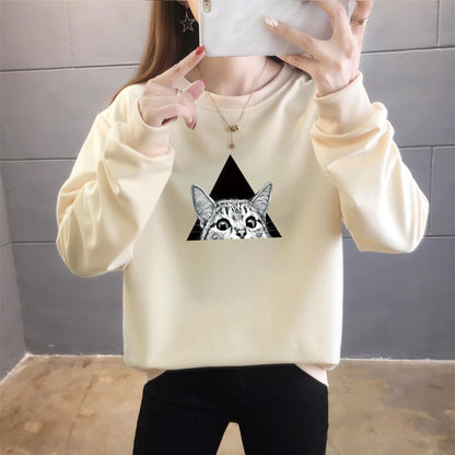 Cartoon Round Neck Top Trendy Plus Size Women's Clothing See size chart under “more details” The Fashion Celestial