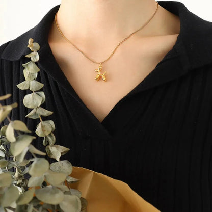 LumiPup Charm Pendant Ivory Embers
