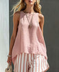 Women's V-Neck Long-Sleeve Loose-Fit Button-Up Shirt FitiqueFit
