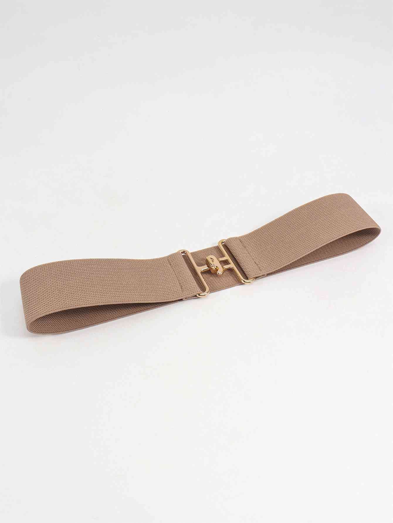 StylishFit Elastic Wide Belt – Adjustable Comfort and Chic Design See size chart under “more details” The Fashion Celestial