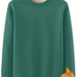 New Men's Casual Fashionable Solid Color Crew Neck Sweatshirts For Autumn And Winter NovaCart