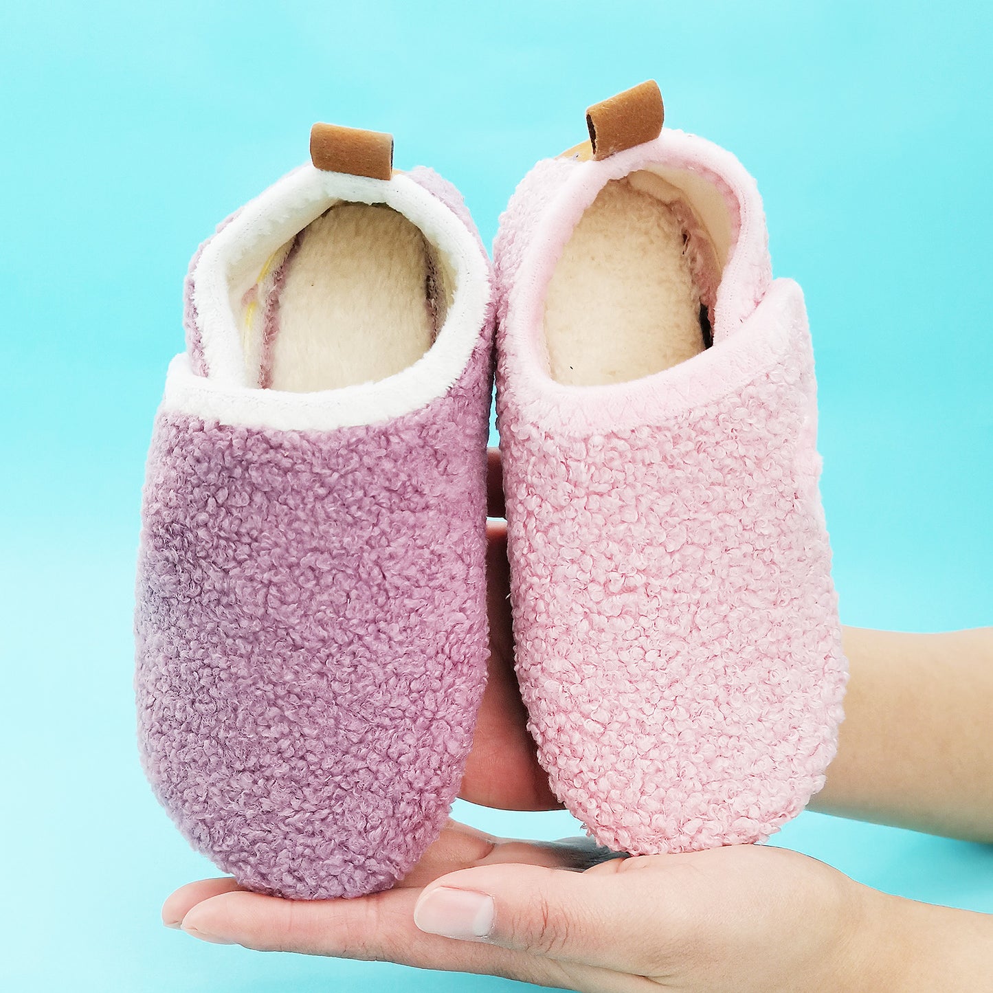 2022 New Spring Winter Cute Girl Home Shoes Thicken Soft Sole Baby Socks Shoes Toddler Warm Lightweight Floor Shoes Little Kids Fashion Faux Fur NovaCart