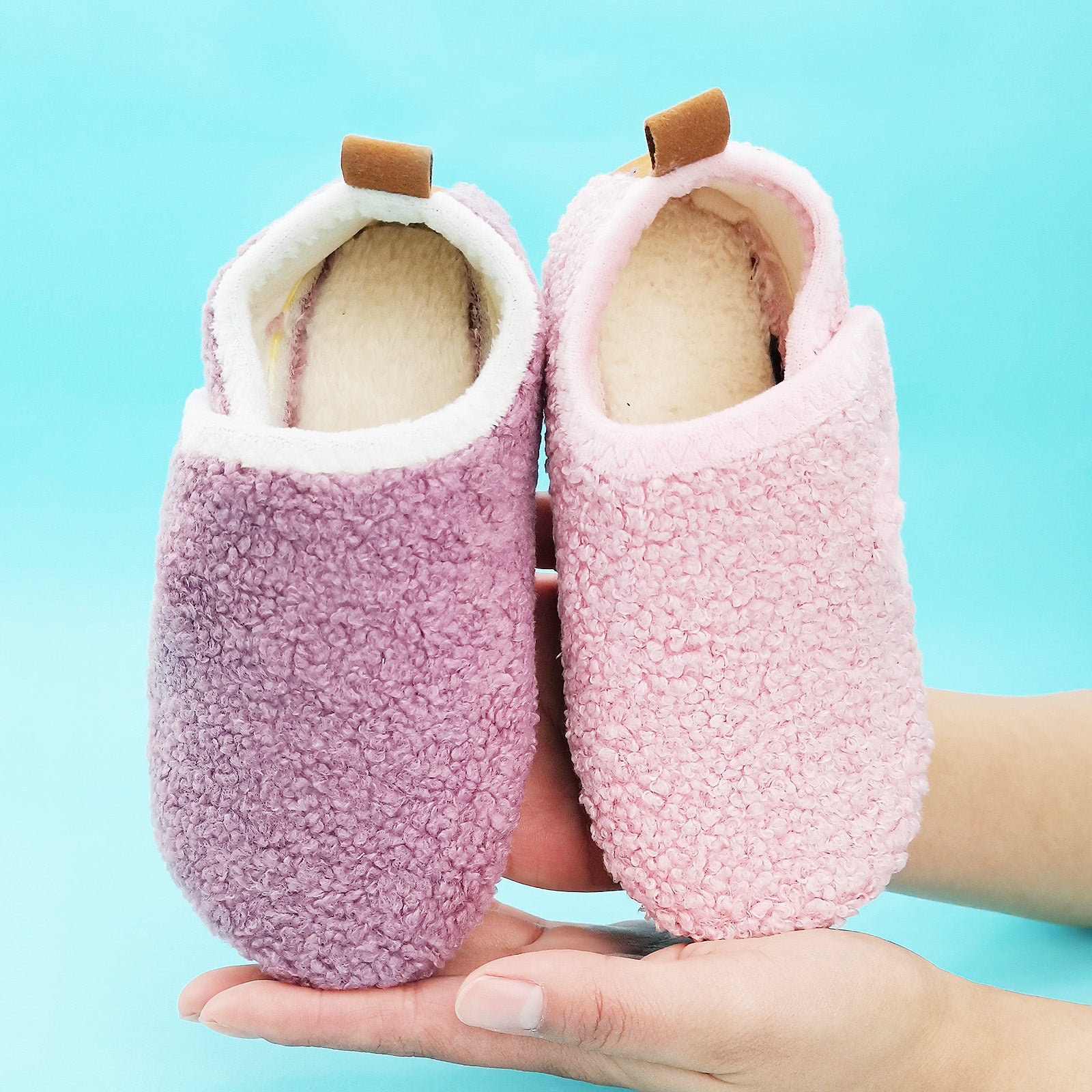 2022 New Spring Winter Cute Girl Home Shoes Thicken Soft Sole Baby Socks Shoes Toddler Warm Lightweight Floor Shoes Little Kids Fashion Faux Fur NovaCart