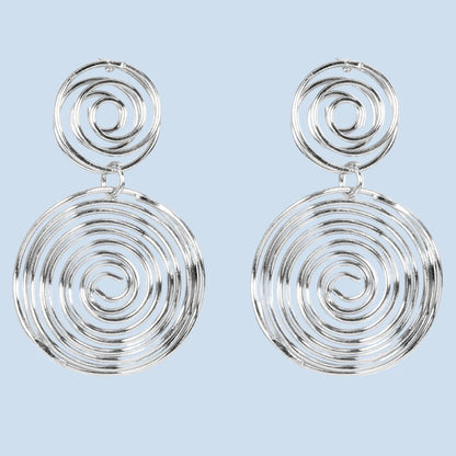 Trendy Gold and Silver Earrings for Street Style