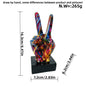 Internet celebrity graffiti gesture ornaments, home living rooms, offices, desktop exhibition halls, resin handicrafts, decorative products