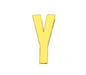 Scarf Slide Letters – 30mm – 14K Gold Non Tarnish Deep South Originals
