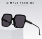 Affordable Retro Gradient Oversized Men Sun Glasses FitiqueFit