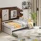 Daybed with Trundle Frame Set Twin Size White
