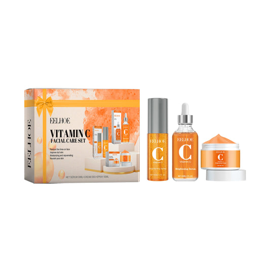 Vitamin C Facial Skin Care Set, Facial Moisturizing Moisturizing Rejuvenating Skin And Pore Fine Set V.I.P Digital Presence