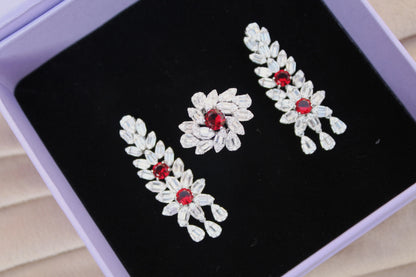 Handmade 925 Sterling Silver Statement Jewelry Set Amazing Graduation or Wedding Gift NovaCart