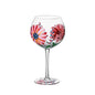 Nordic Colored Glass Wine Glasses Creative Hand-Painted Flowers Wine Glass Household Painted Goblet Crystal Champagne Drinkware