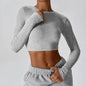🧘‍♀️ Women’s Slim Fit Long Sleeve Yoga Top FitiqueFit