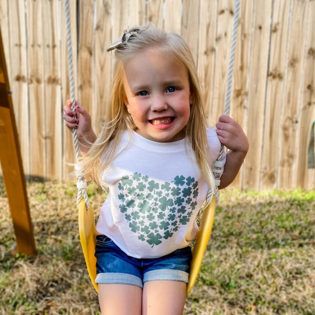 Shamrock Heart (Kids) Ivy + Cloth