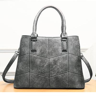 Luxury 3 Piece Leather Tote Set | Genuine Leather Cowgirl Shoulder Bag & Clutch Country in My Heart