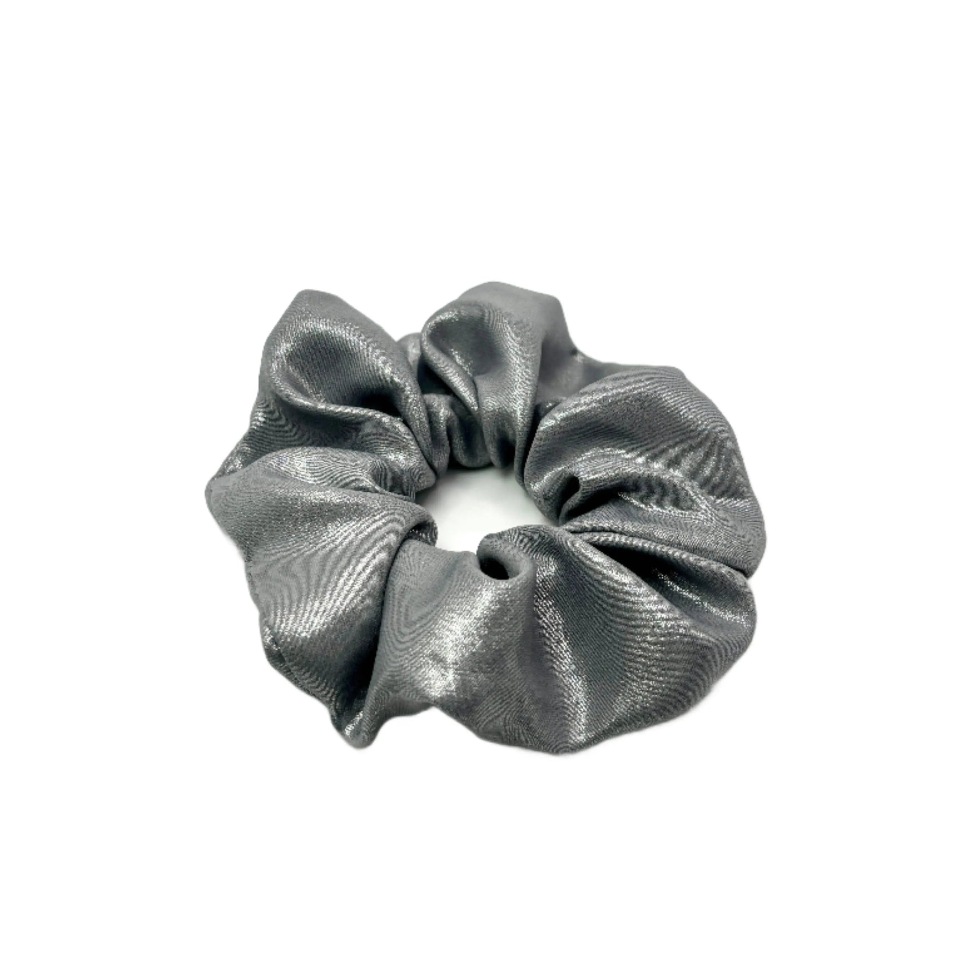 Mini Shimmery Grey Scrunchie Enchanted Scrunch