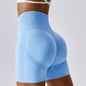 Country Girl High-Waisted Fitness Shorts | Butt Lifting & Ribbed Activewear for Yoga & Running Country in My Heart