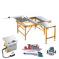 New Folding Portable Precision Multi-function Dust-free Miter Cut Double Invisible Guide Push Table Saws NovaCart