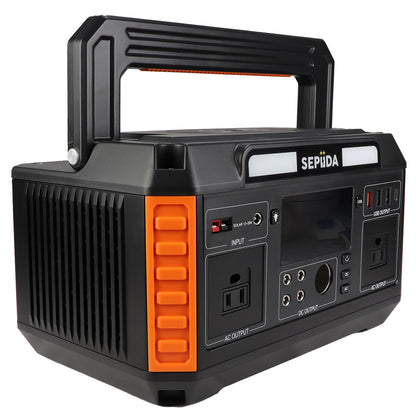 Portable LED Power Station SEPIIDA 600 Watt quakekits.com
