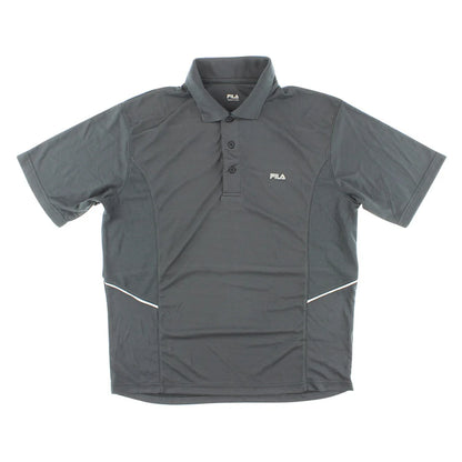 For Mesh Side Polo Mens Active Shirts & Tees Model MSS-LM113K13055 Grey 100% Authentic NovaCart