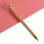 21Color Kawaii Ballpoint Pen Big Gem Metal Ball Pen With Large Diamond Blue And Black Magical Pen Fashion School Office Supplies